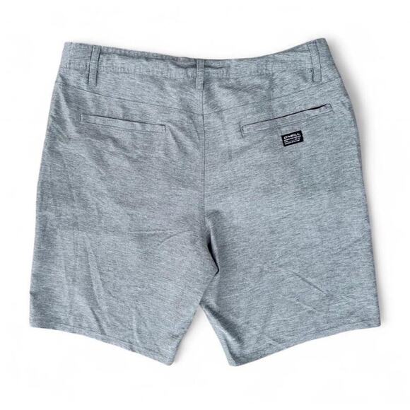 O’Neill Men’s Hybrid Performance Athletic Chino Shorts Gray 34” Waist 9” Inseam - Picture 6 of 6
